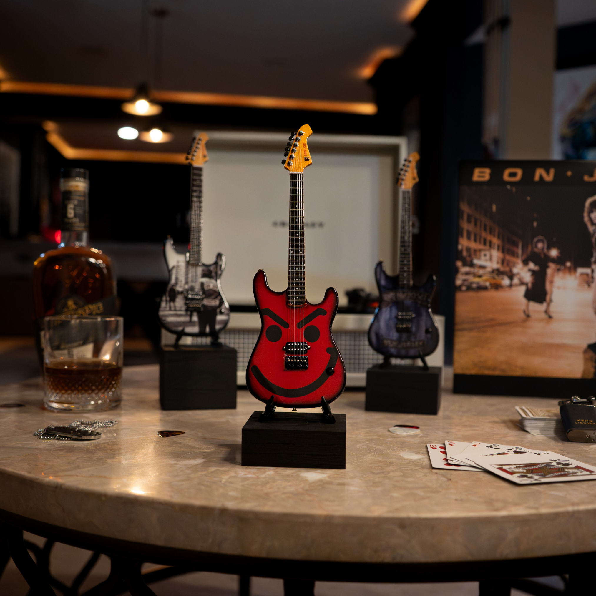 Bon Jovi Have a Nice Day Mini Axe Miniature Guitar