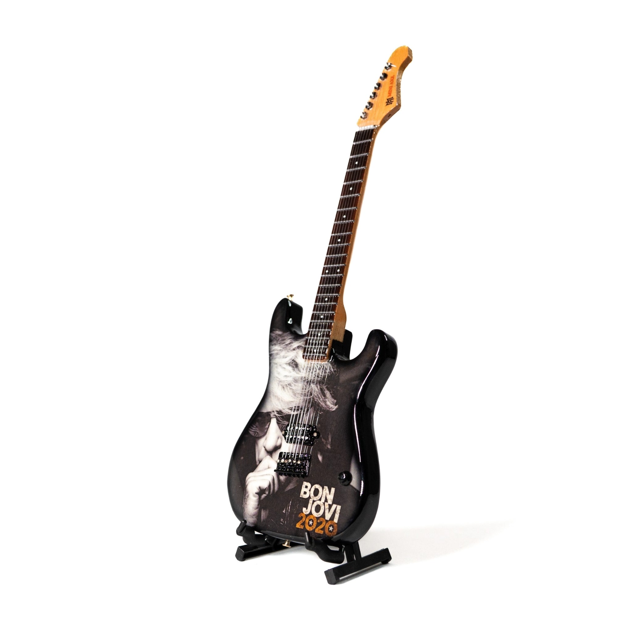 FranklinMint.com | Bon Jovi 2020 Mini Axe Miniature Guitar – The