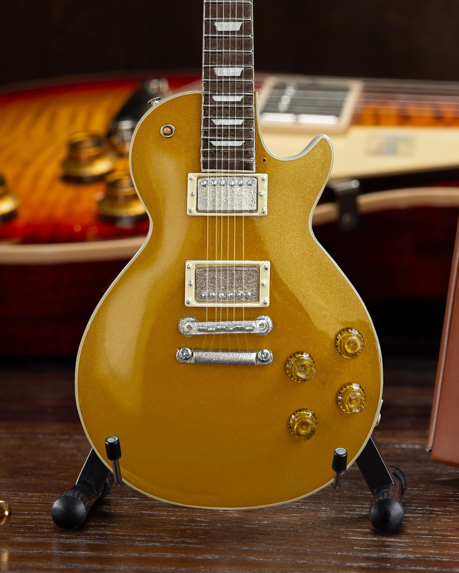 FranklinMint.com | Duane Allman 1957 Gibson Les Paul Goldtop Mini