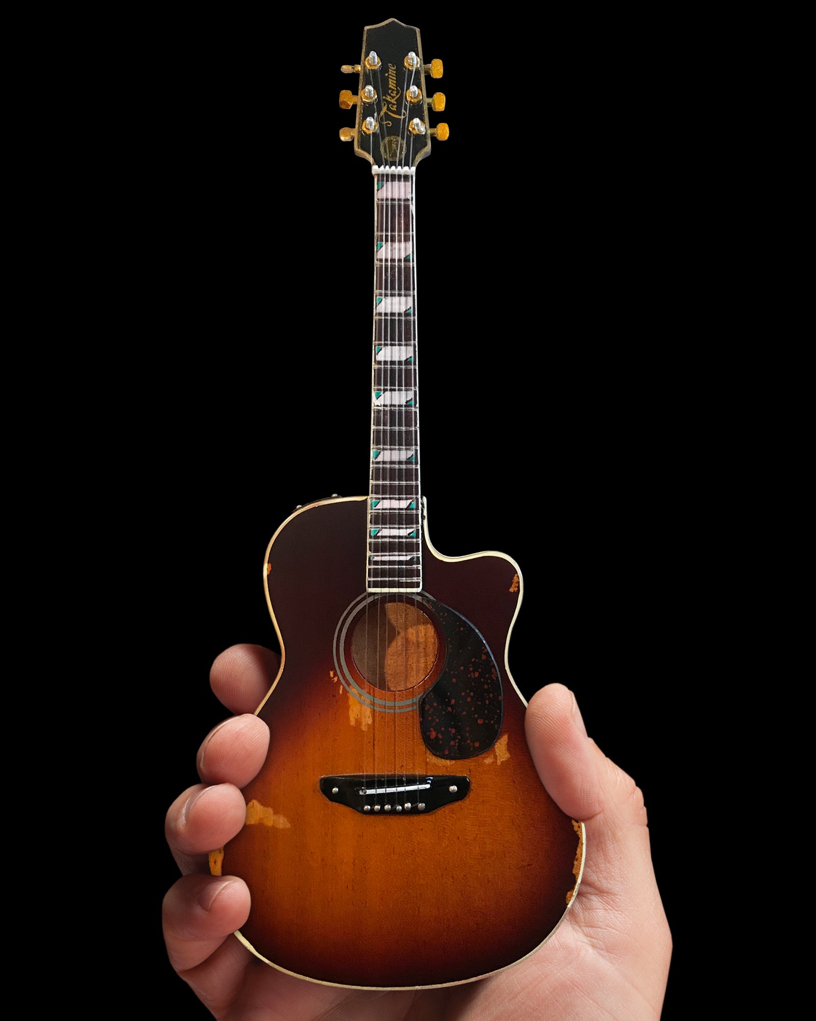 Toby Keith Signature Sunburst Acoustic Mini Guitar