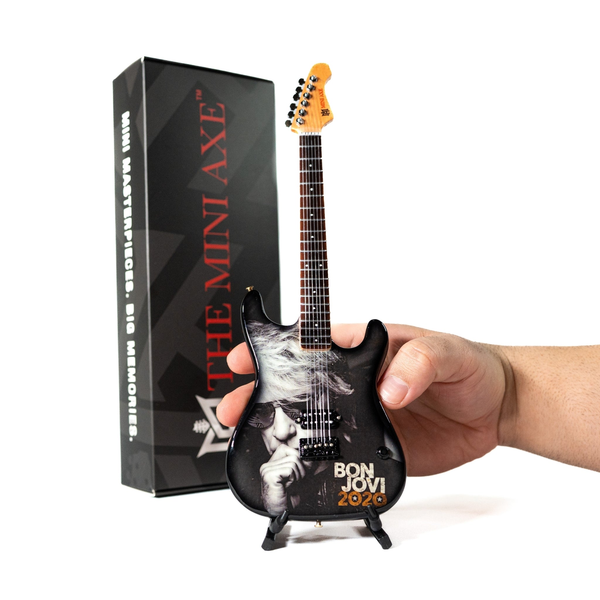 Bon Jovi 2020 Mini Axe Miniature Guitar