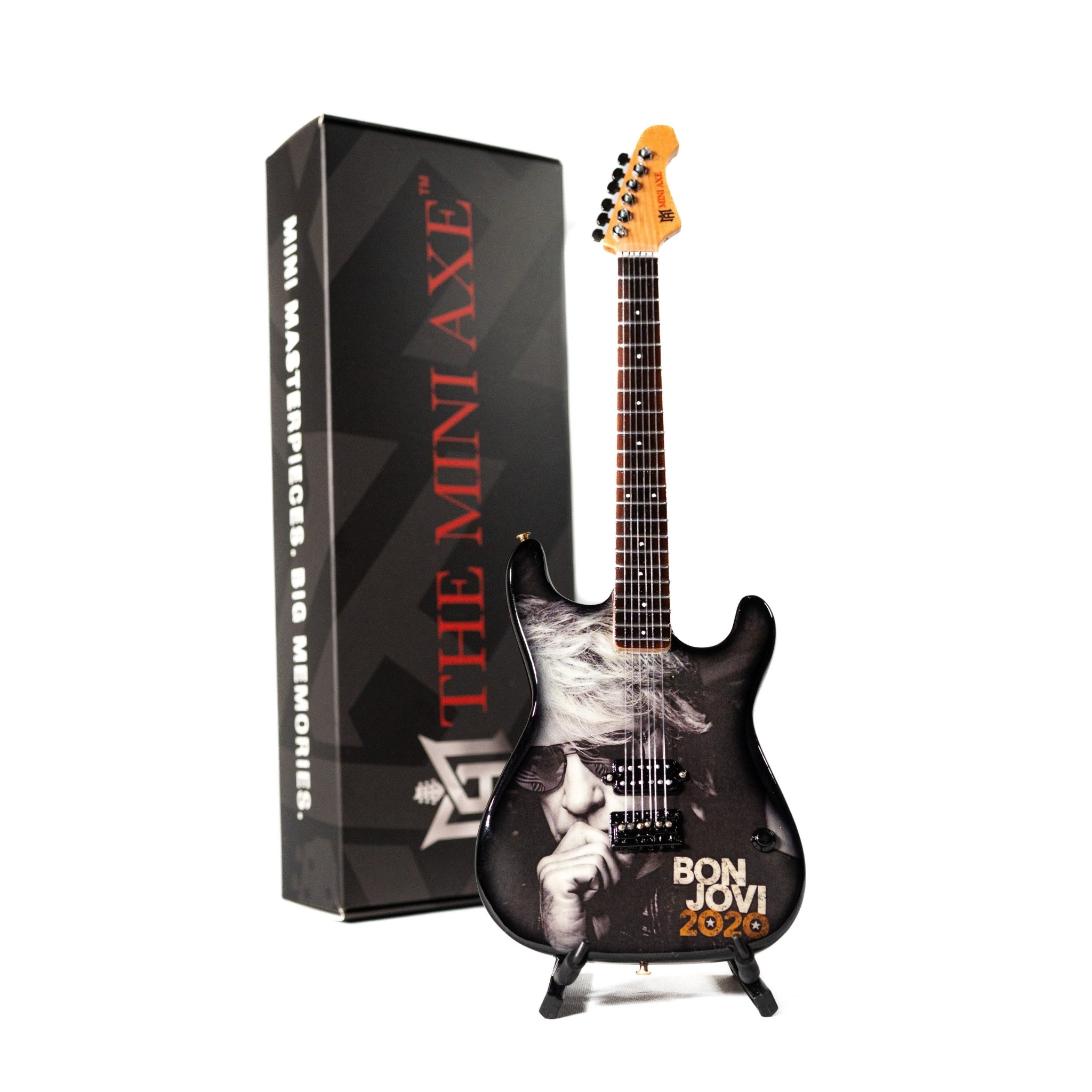 Bon Jovi 2020 Mini Axe Miniature Guitar