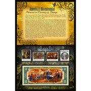 America's Bicentennial Honored on Currency & Stamps 