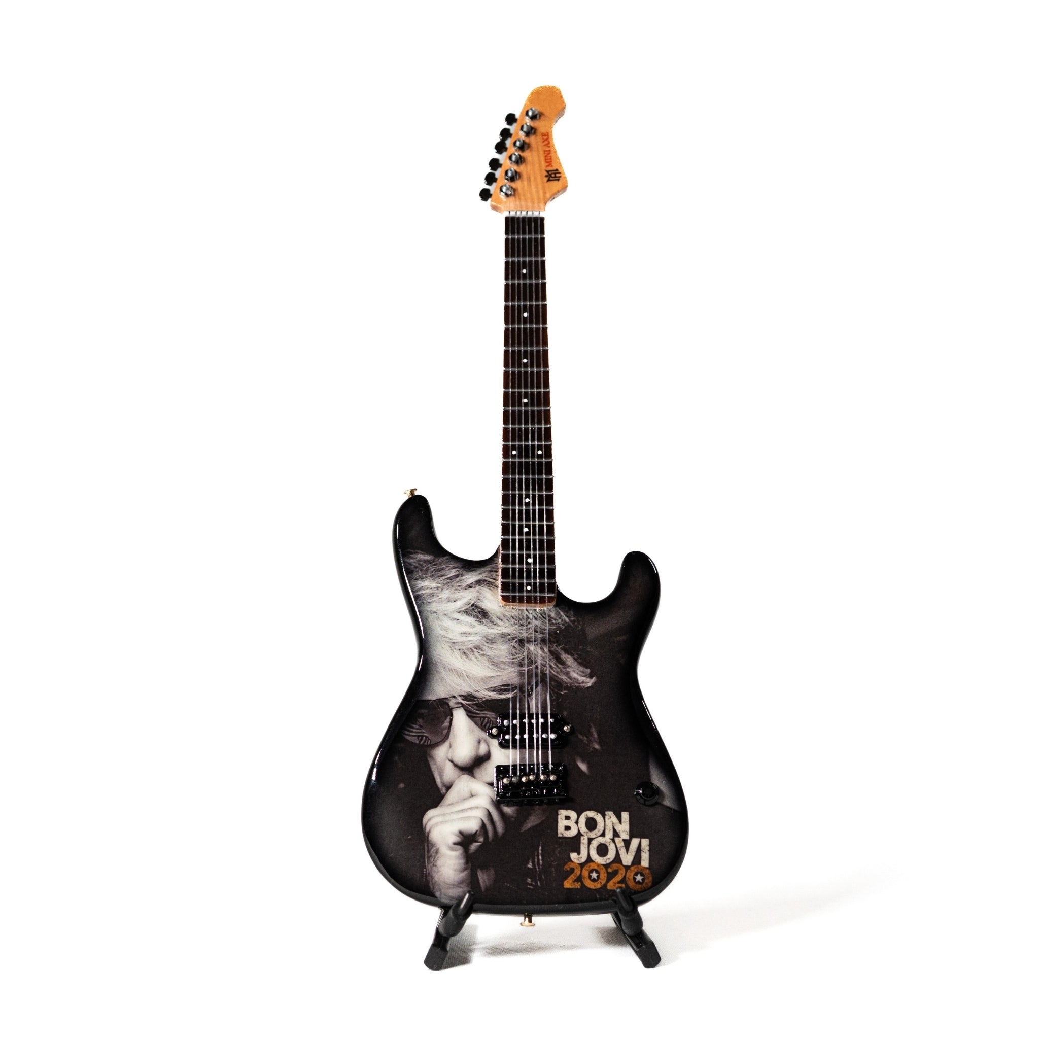 Bon Jovi 2020 Mini Axe Miniature Guitar