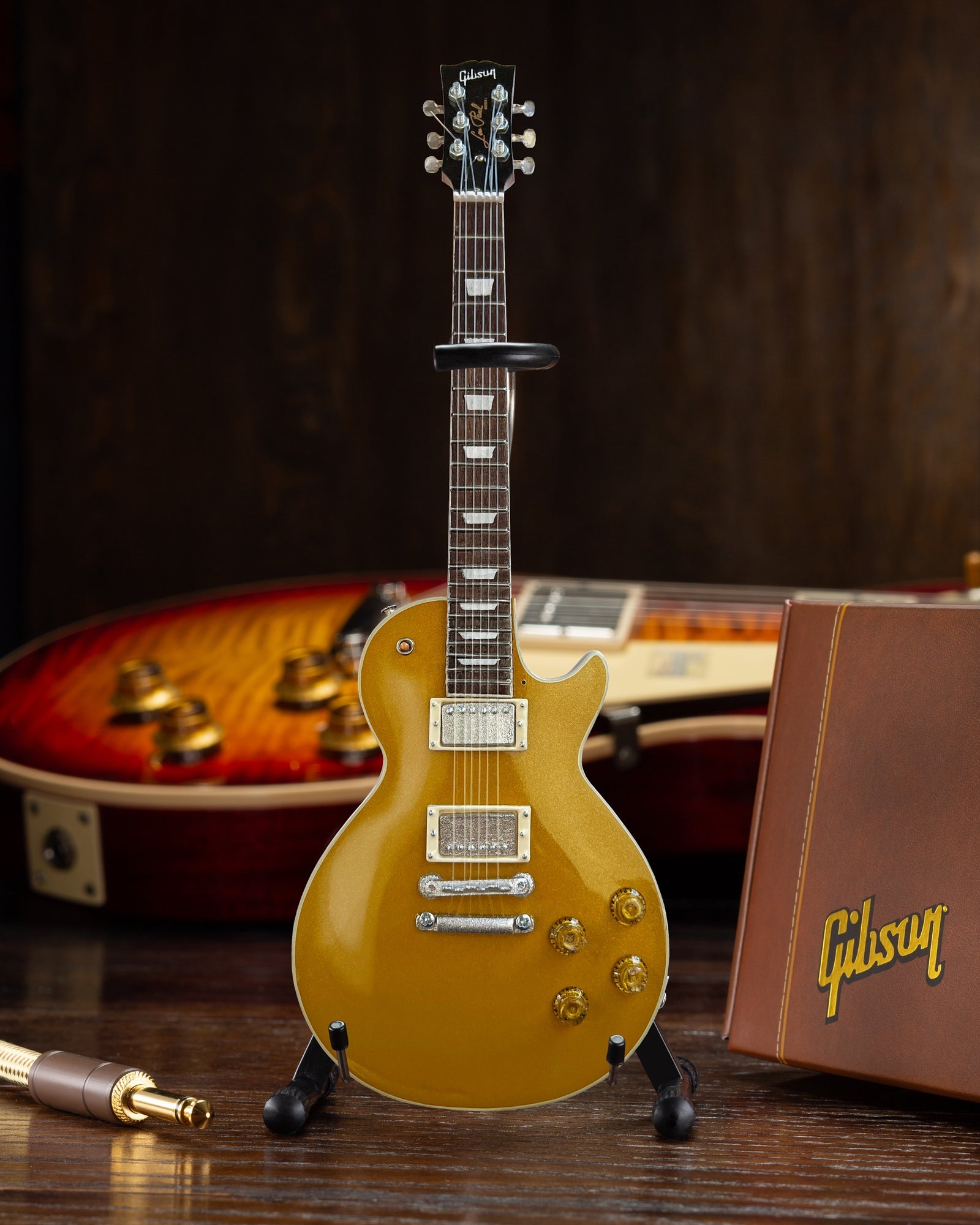 FranklinMint.com | Duane Allman 1957 Gibson Les Paul Goldtop Mini
