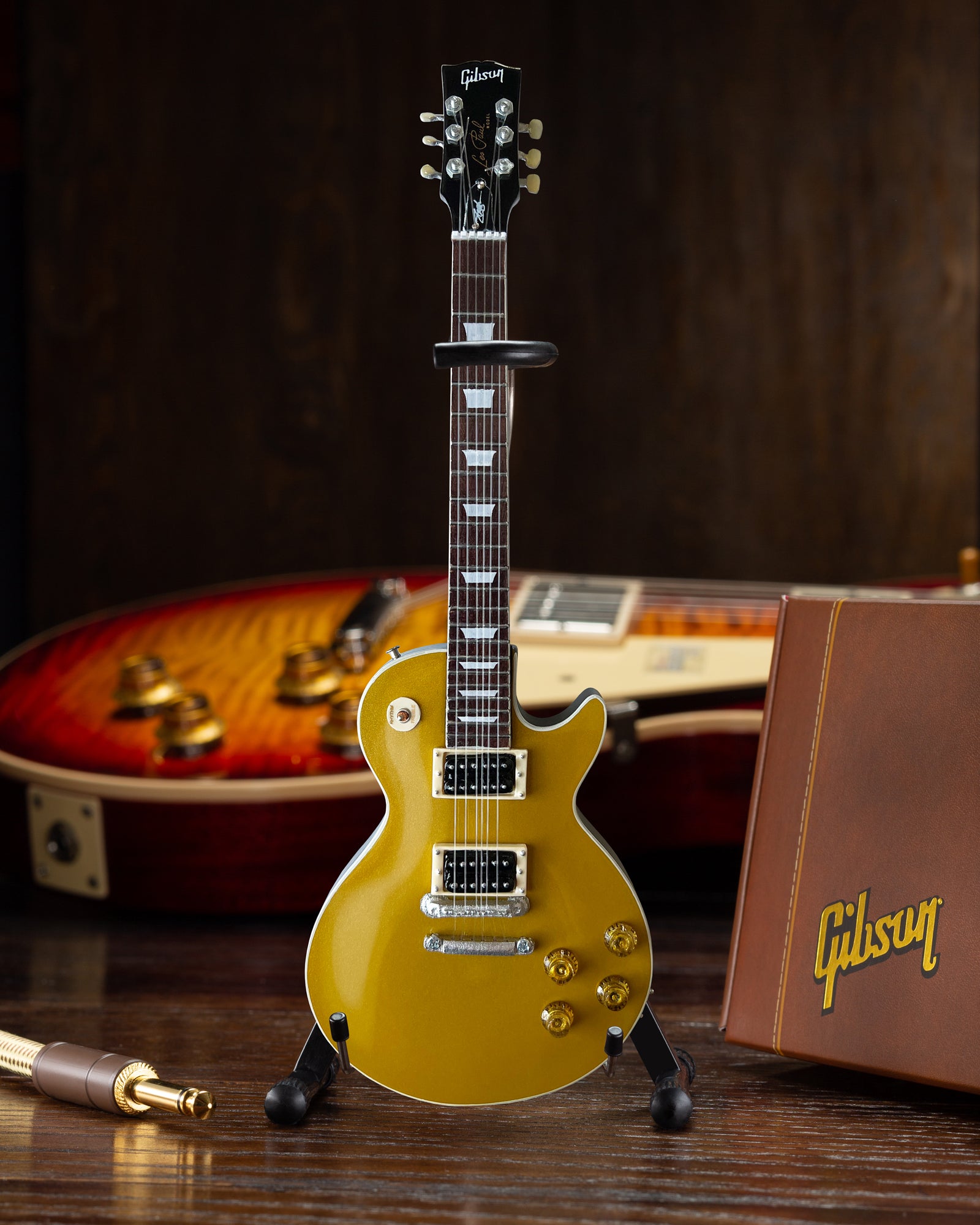 FranklinMint.com Slash Gibson Les Paul Standard “Victoria” Goldtop