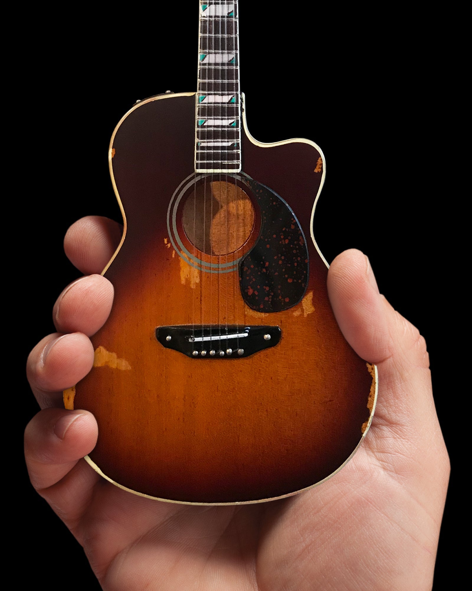 Toby Keith Signature Sunburst Acoustic Mini Guitar