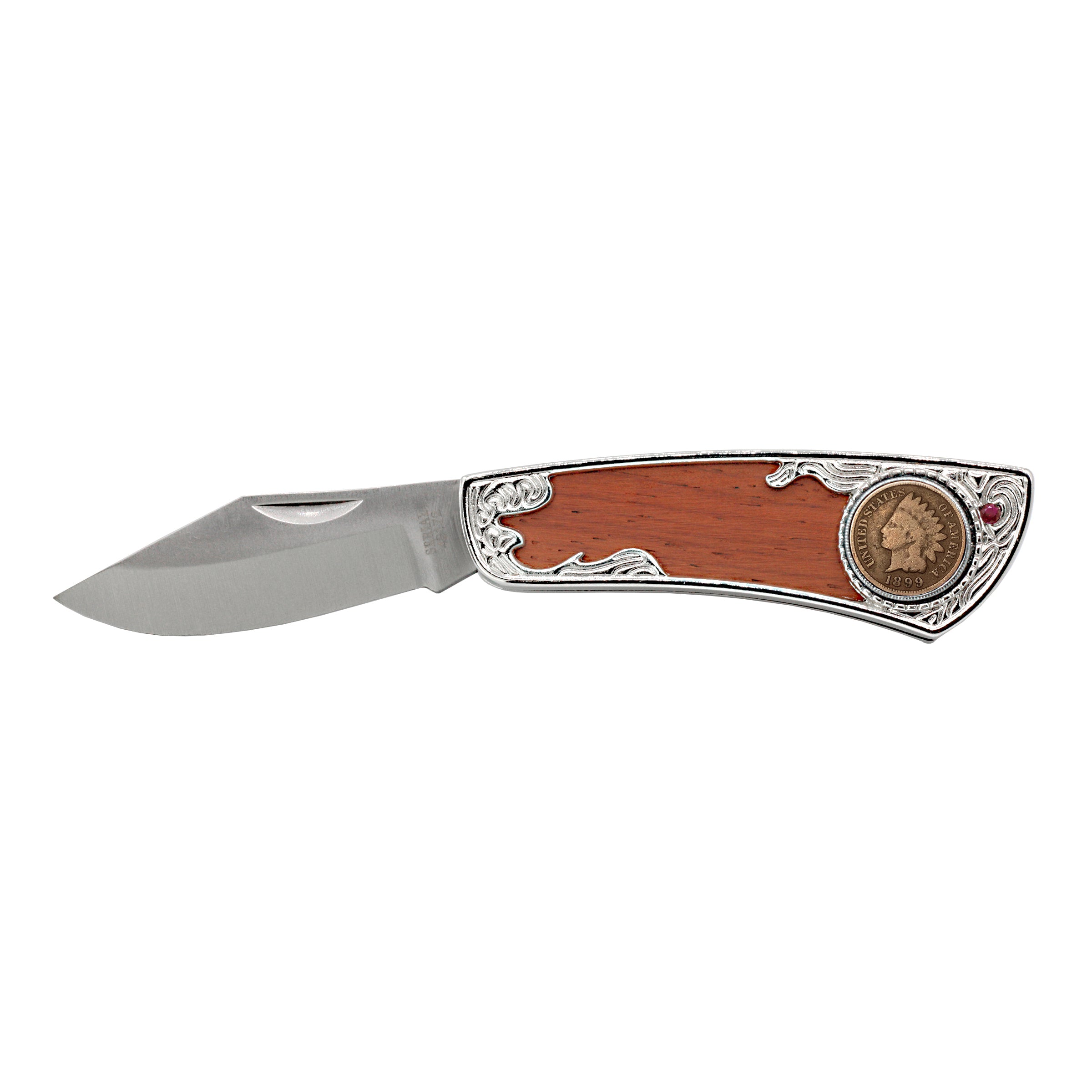 100-Year Old Indian Head Penny Pocket Knife