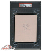 Autographed Yoenis Cespedes MLB Card Envelope