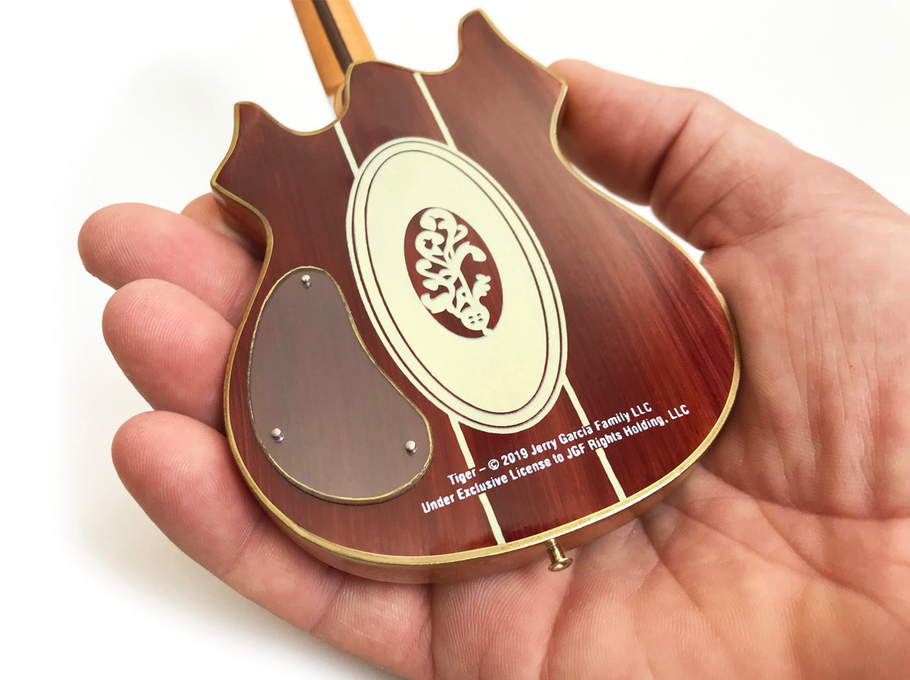 FranklinMint.com | Jerry Garcia™ Tiger™ Tribute Mini Guitar