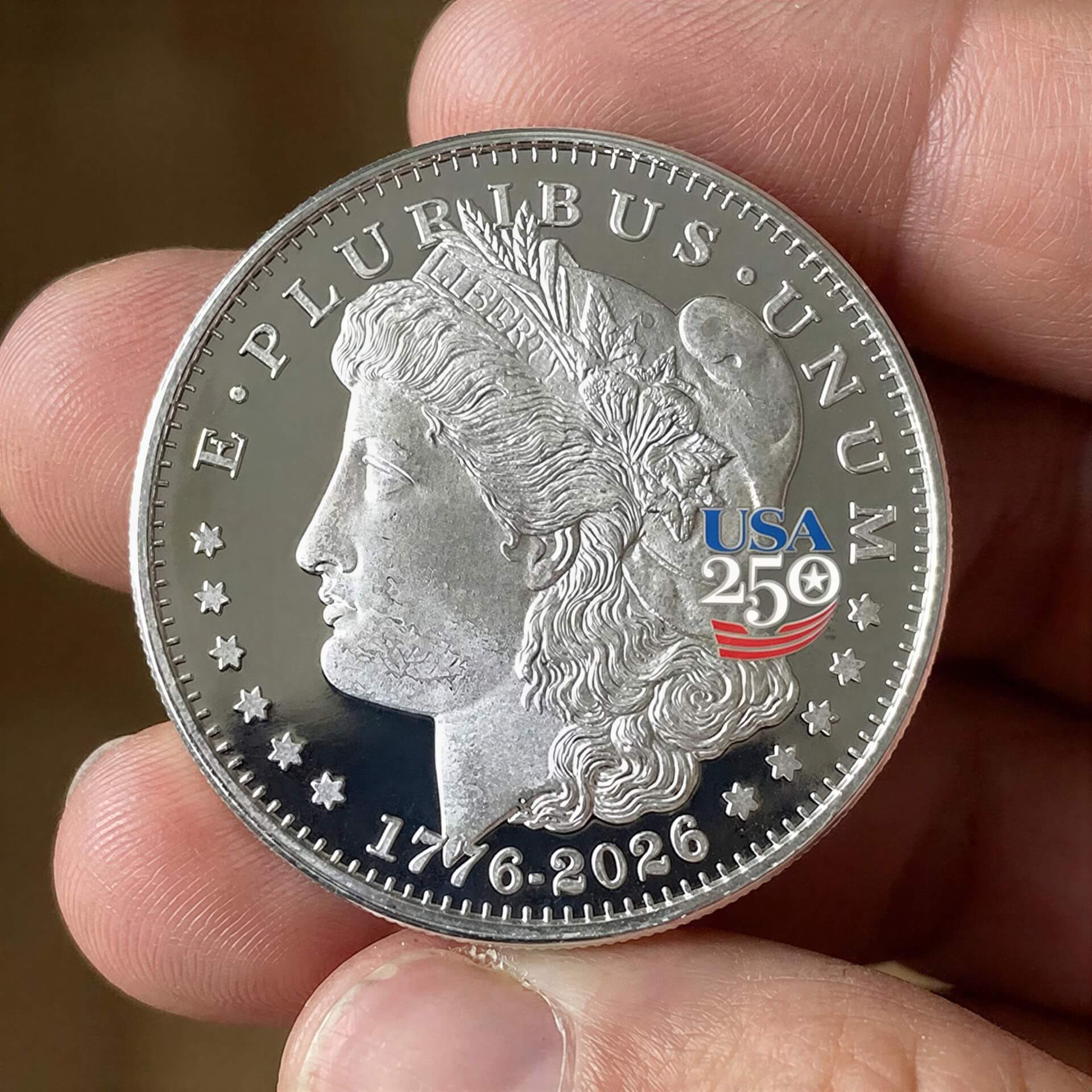 FranklinMint.com | America's 250th Anniversary Morgan Dollar
