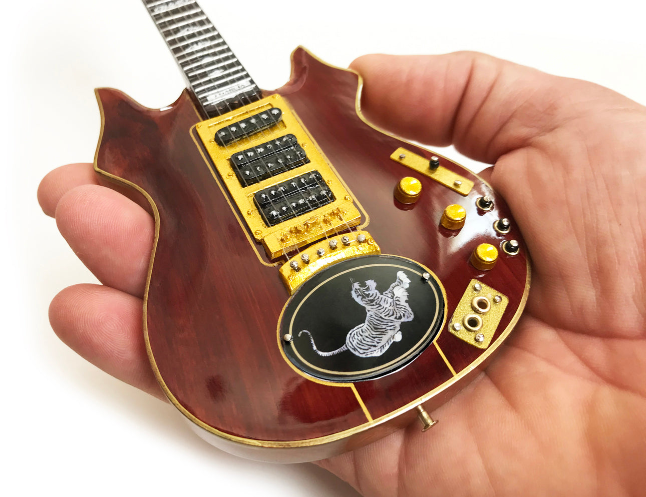 FranklinMint.com | Jerry Garcia™ Tiger™ Tribute Mini Guitar