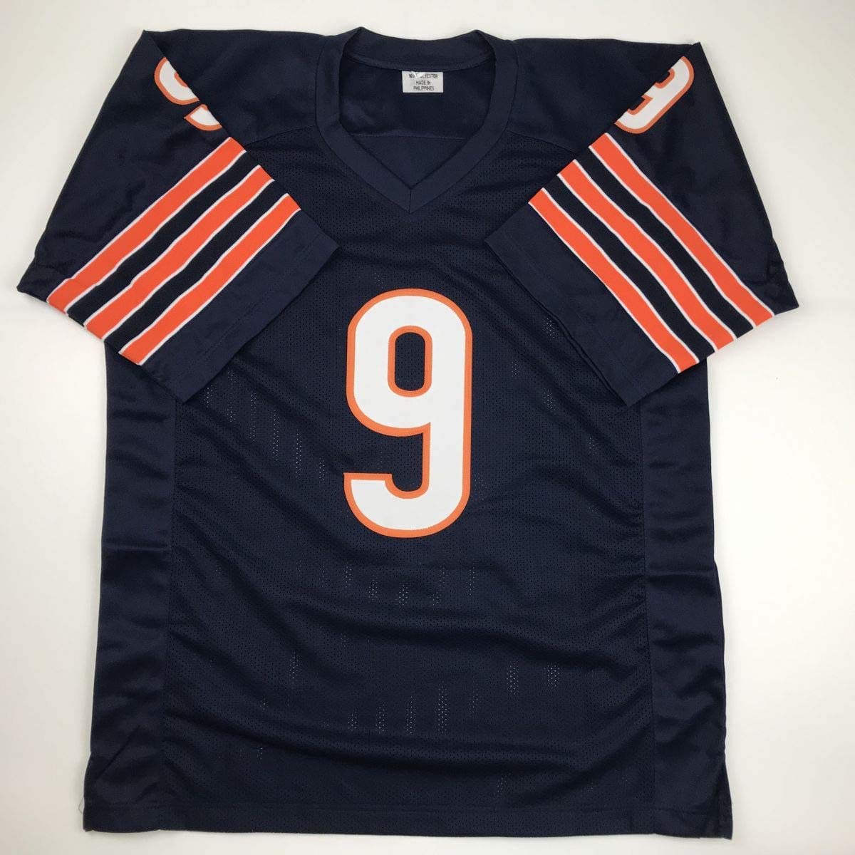 Autographed Jim McMahon Chicago Blue Football Jersey