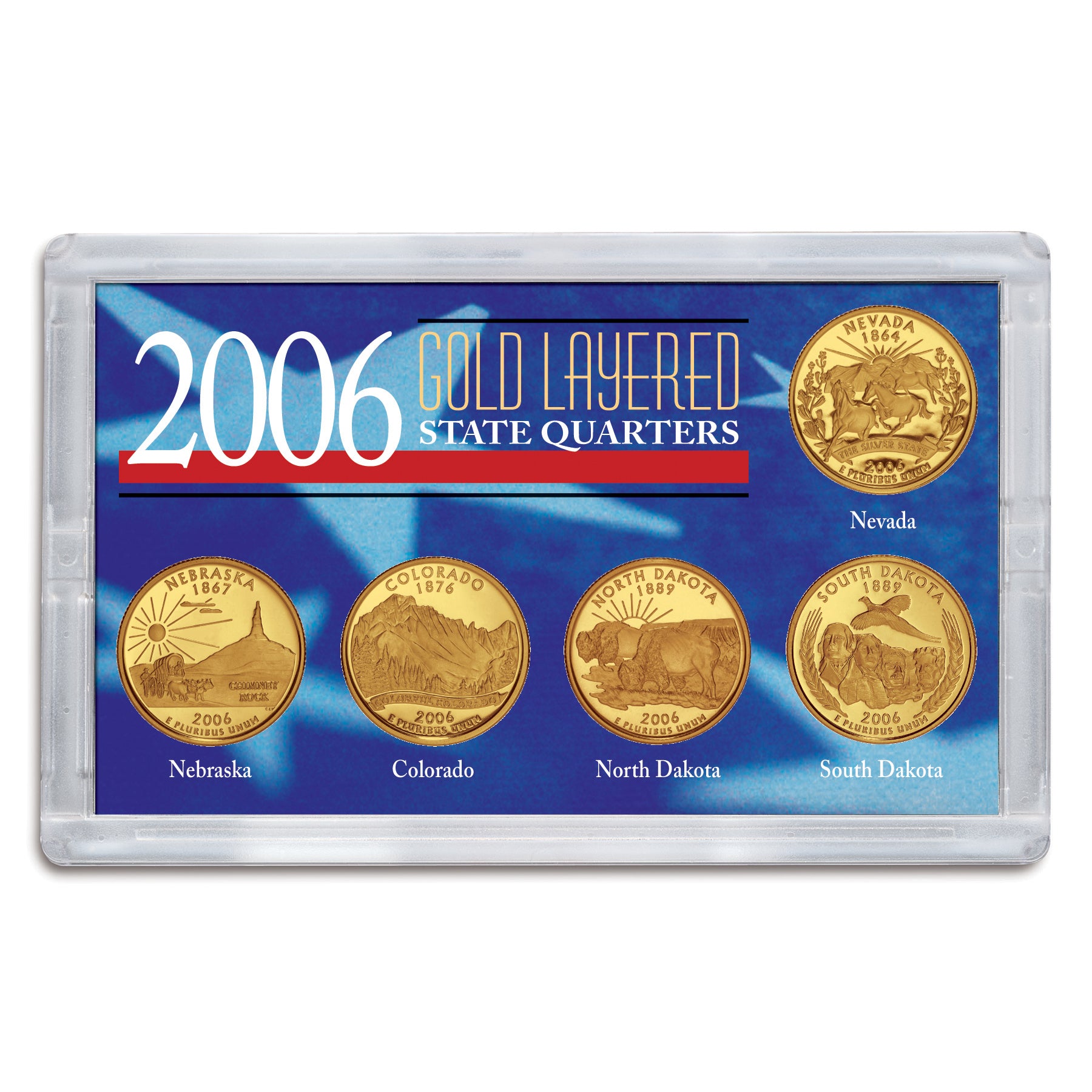 2006 Gold-Layered State Quarters