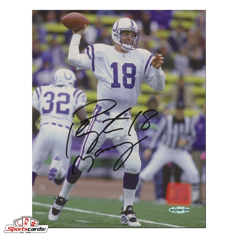 Autographed Peyton Manning Indianapolis Colts 8x10 Photograph