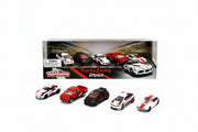 Majorette Toyota Racing 1:64 Scale Die-Cast Metal Vehicle 5-Pack