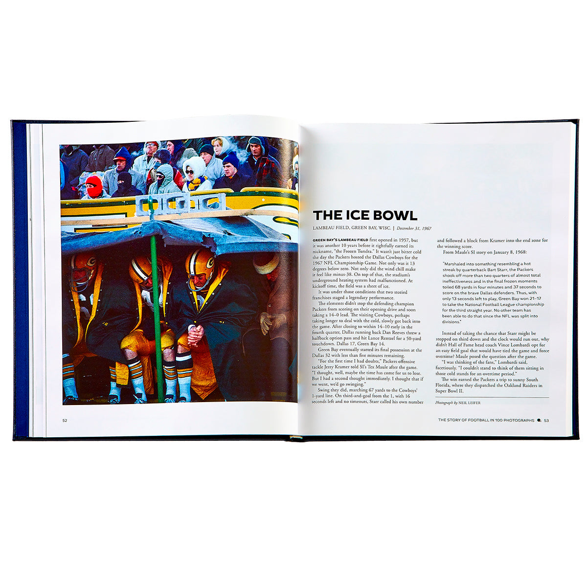 The Story of Football in 100 Photographs by Sports Illustrated