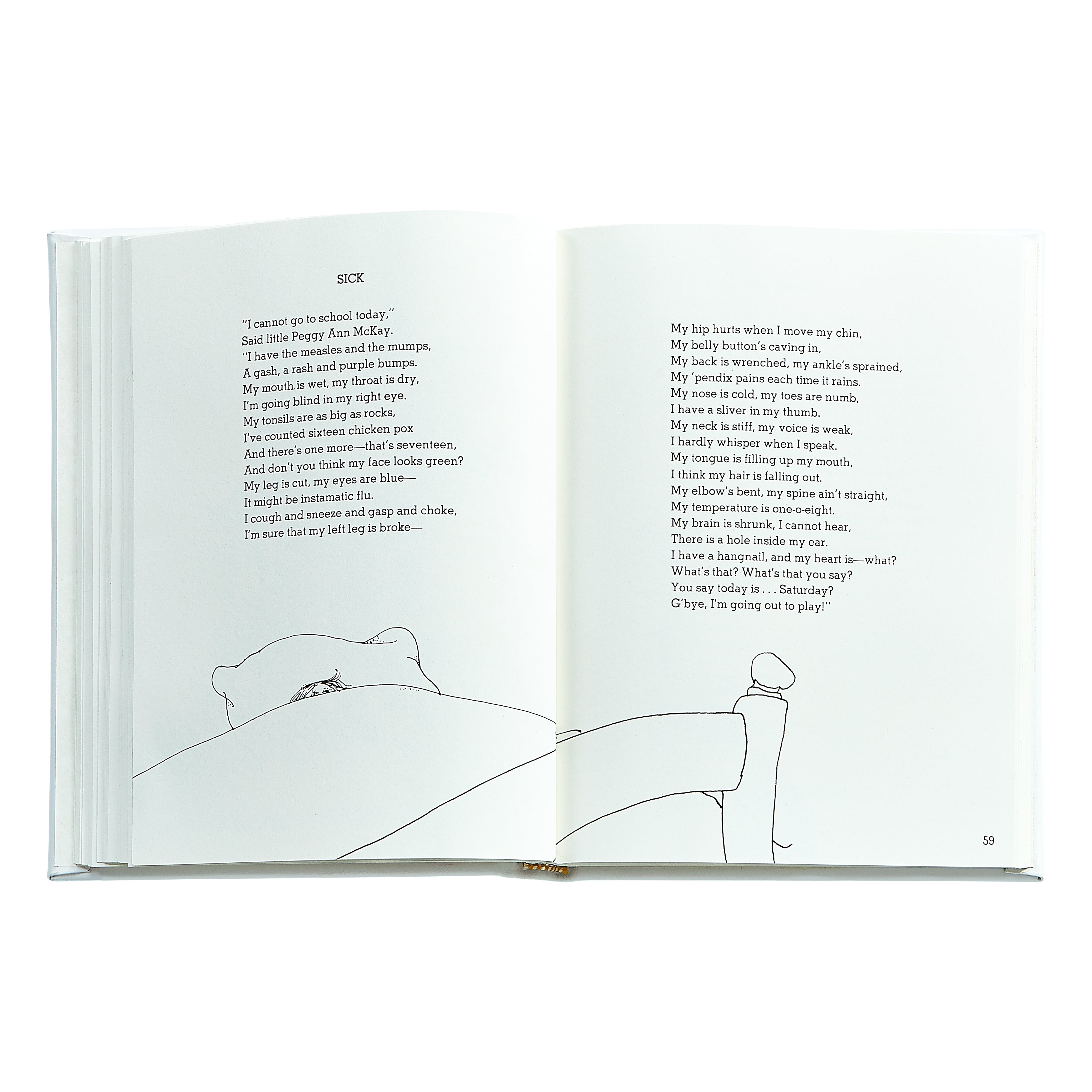 Where the Sidewalk Ends: Poems and Drawings