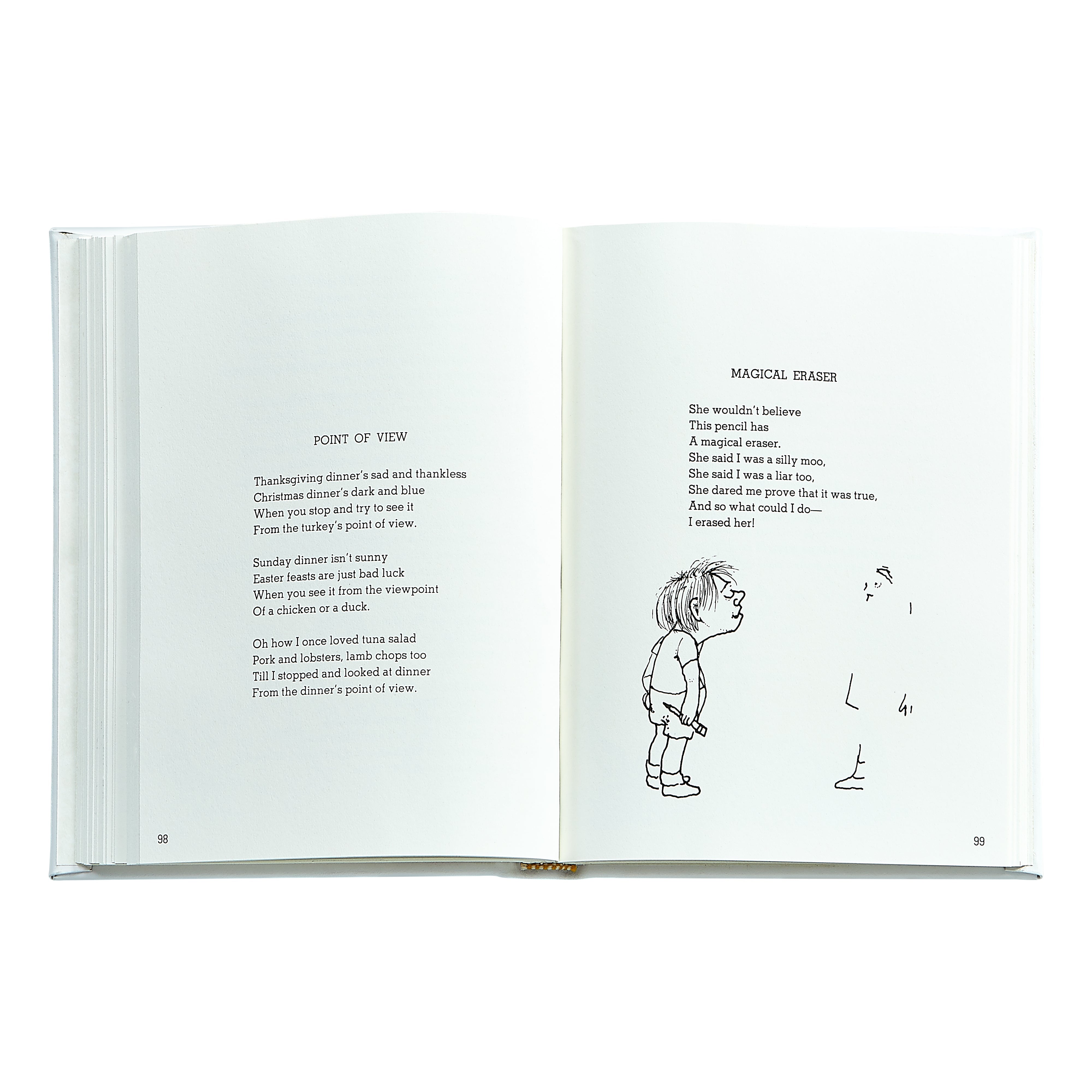 Where the Sidewalk Ends: Poems and Drawings