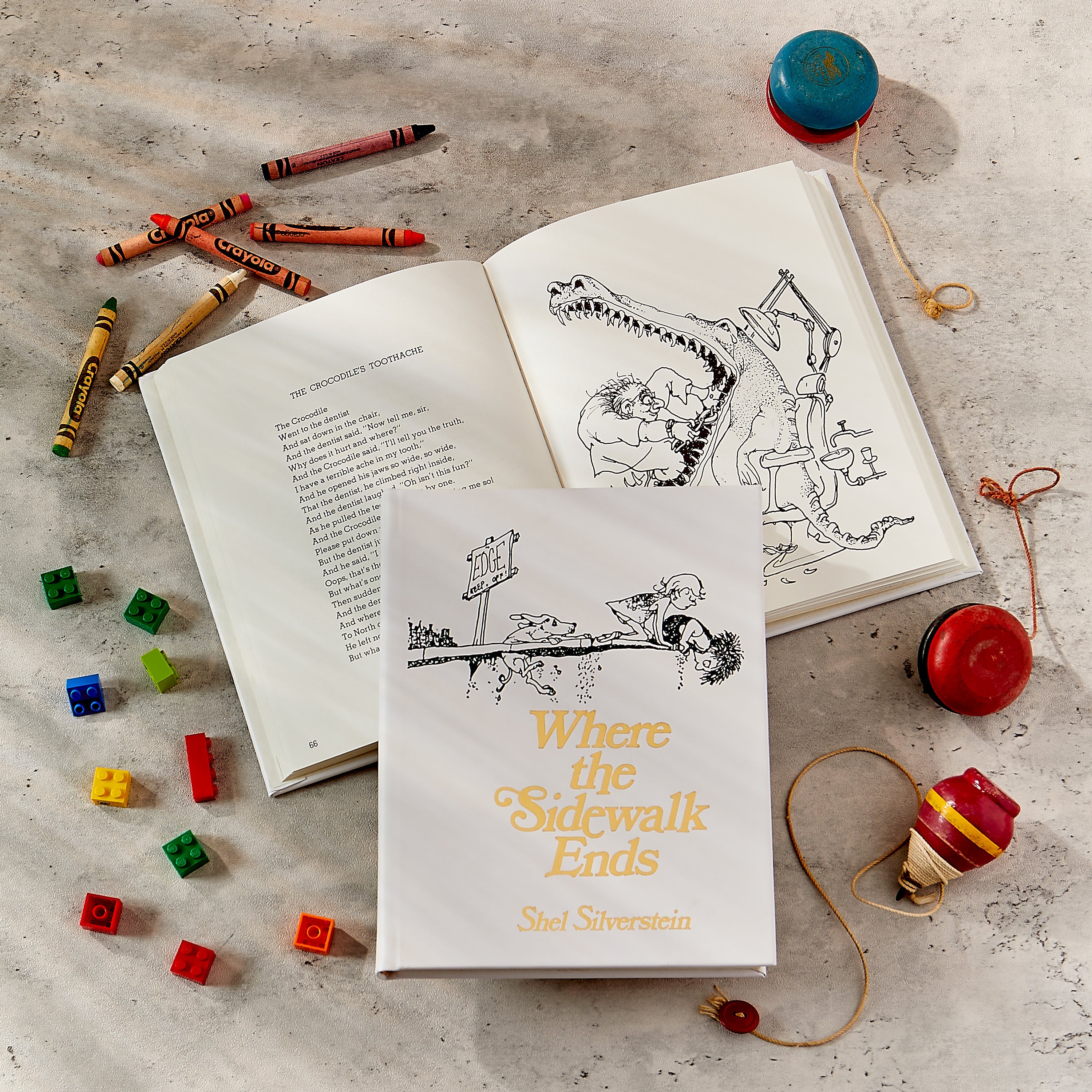 Where the Sidewalk Ends: Poems and Drawings