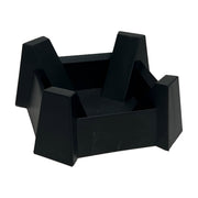 Black Plastic Display Tee for Full Size & Mini Footballs