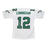 Autographed Randall Cunningham Philadelphia Eagles Mitchell & Ness White Throwback Football Jersey