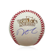 Autographed Dustin Pedroia Boston Red Sox 2013 World Series Baseball