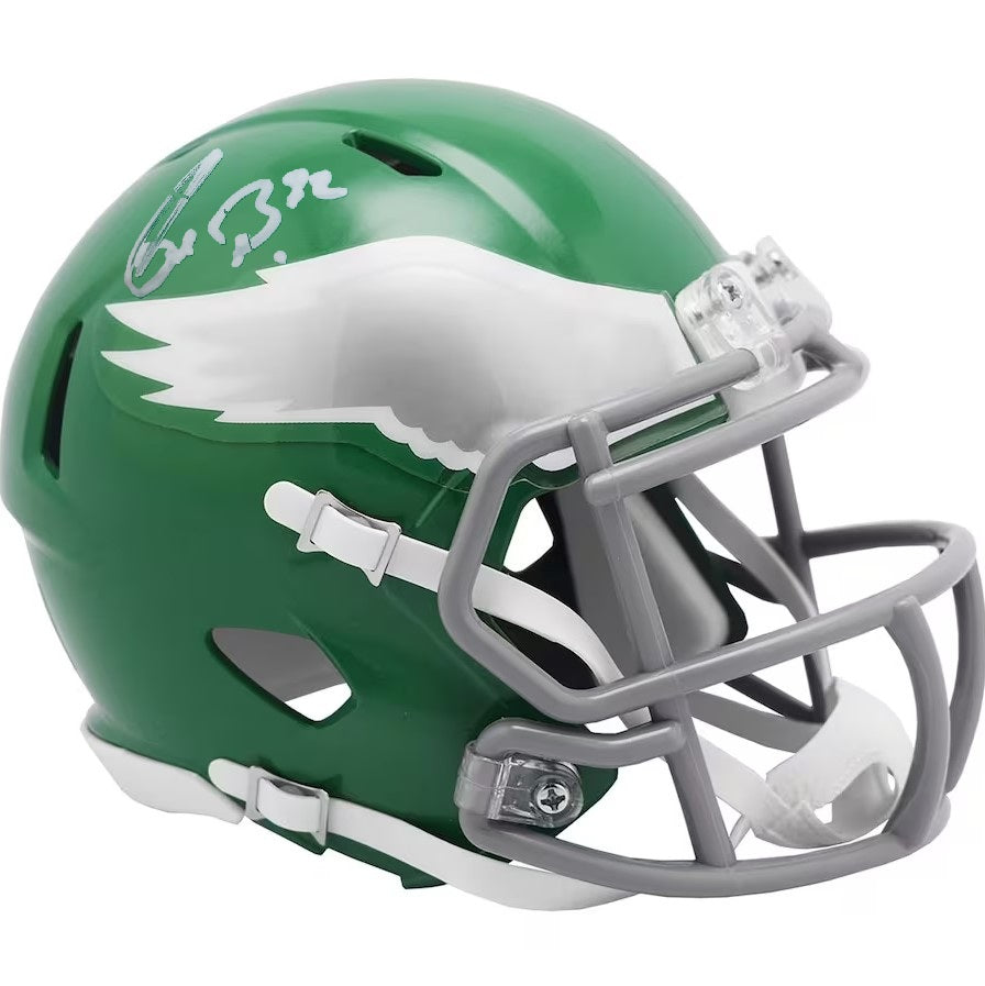 Autographed Reed Blankenship Philadelphia Eagles Alternate Kelly Green Mini Helmet