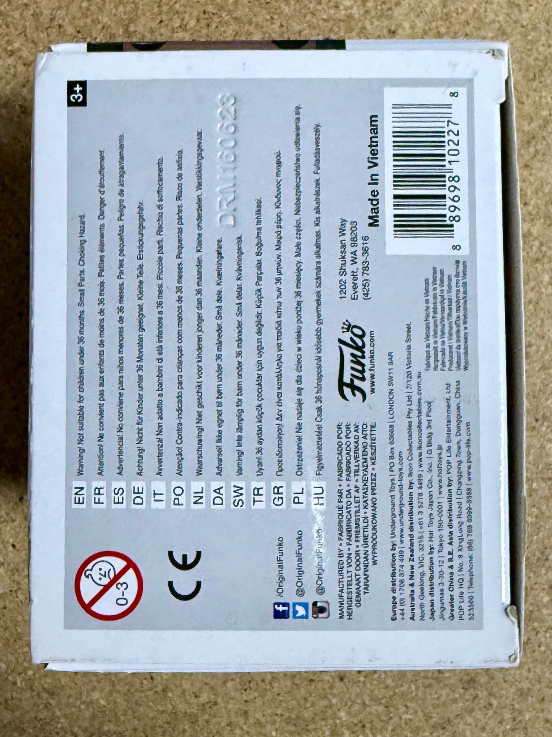 Autographed Richard Sherman NFL Seattle Seahawks Vaulted Funko Pop! #61