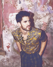 Signed Darren Criss 8x10 Photo