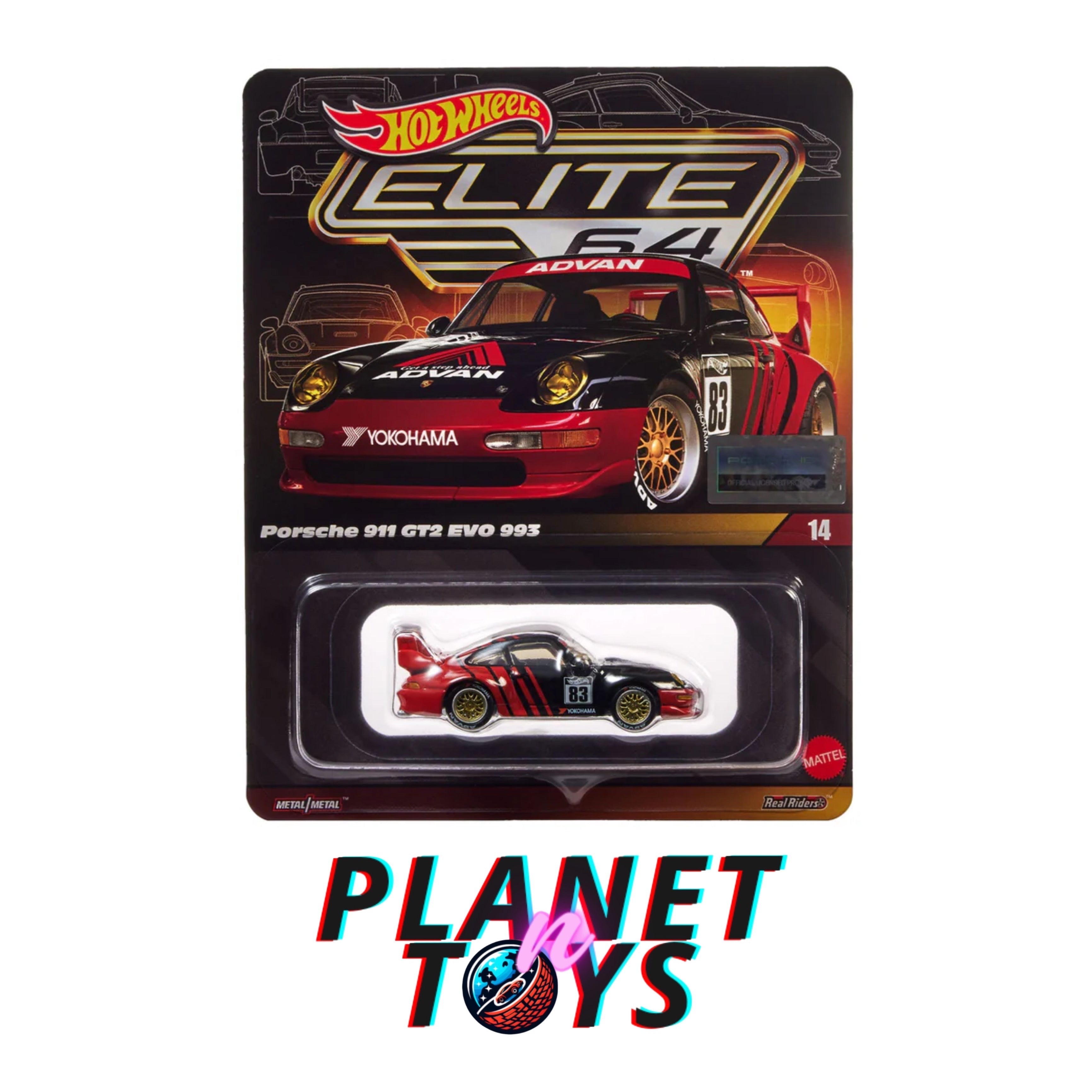 Hot Wheels Elite64 Assorted 1:64 Diecast