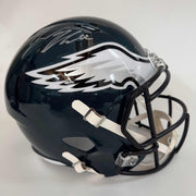 Autographed Jason Kelce Philadelphia Eagles Full Size Replica Football Helmet