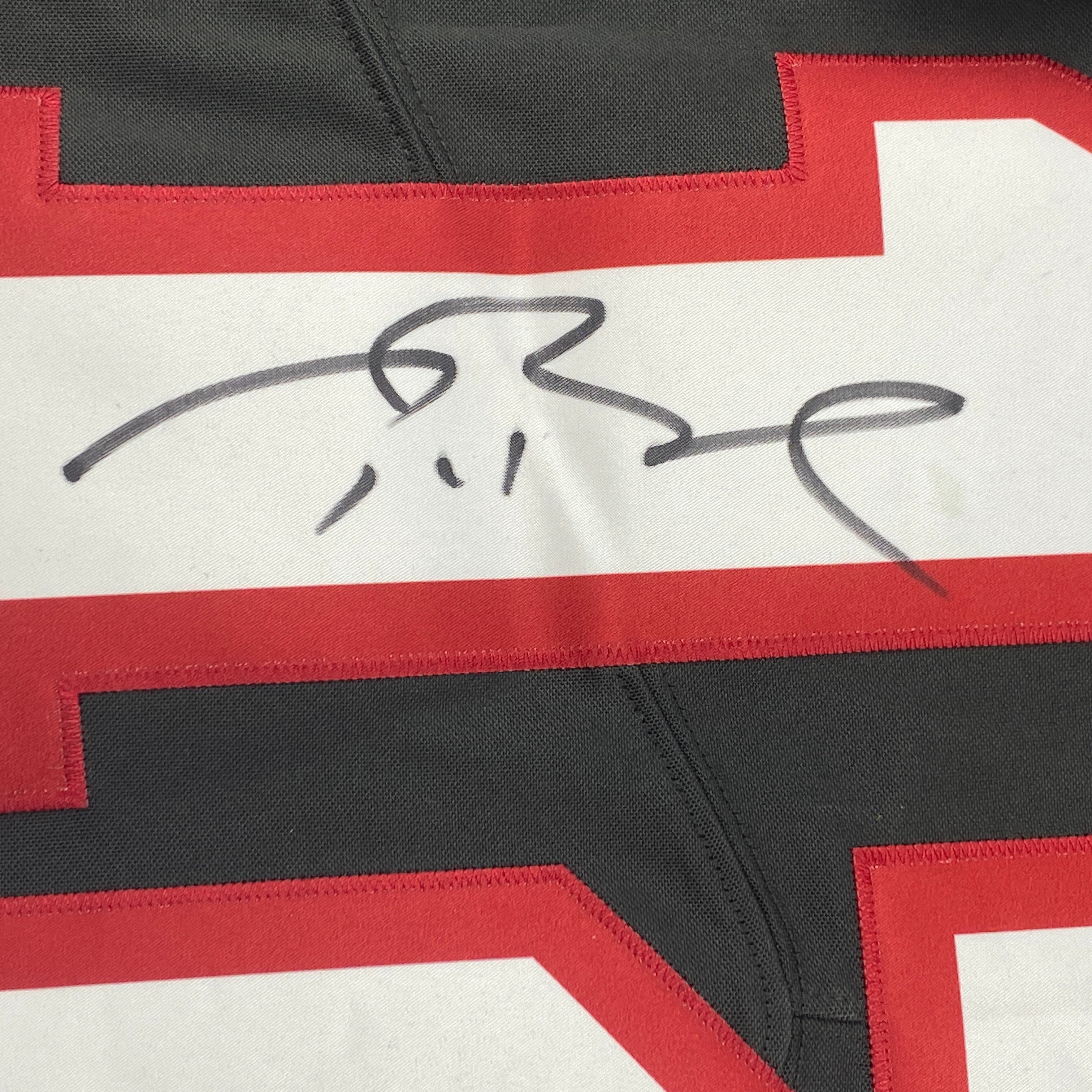 Autographed Tom Brady Tampa Bay Buccaneers Pewter Grey Authentic Nike Limited Football Jersey