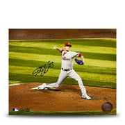 Autographed Jeff Hoffman Championship Action Philadelphia Phillies 11" x 14" Baseball Photo