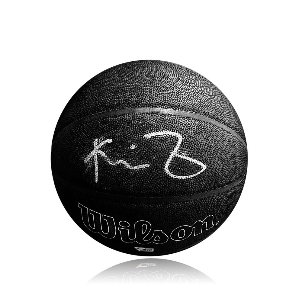 Autographed Kevin Garnett Boston Celtics NBA 75th Anniversary Black Basketball