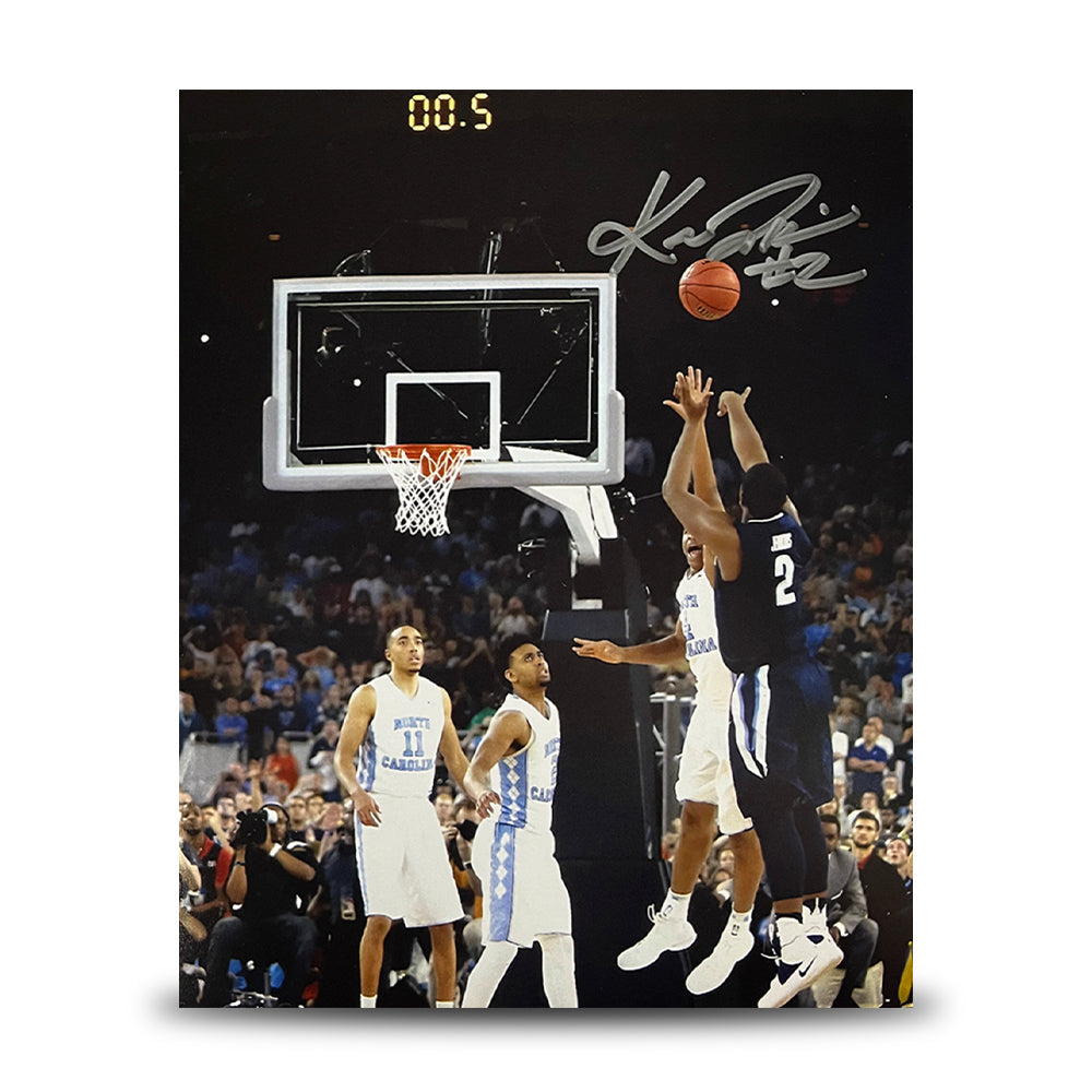 Autographed Kris Jenkins Villanova Wildcats 2016 NCAA Champions Buzzer Beater 8" x 10" Photo