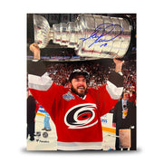 Autographed Mark Recchi 2006 Stanley Cup Champions Carolina Hurricanes 8" x 10" Hockey Photo
