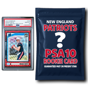 New England Patriots PSA 10 Graded Rookie Card Mystery Pack