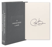 Autographed Barack Obama "A Promised Land" Deluxe Signed Edition Book