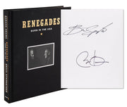 Autographed Barack Obama & Bruce Springsteen Renegades Born In The USA Deluxe Signed Edition Book