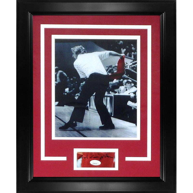 Autographed Bobby Knight Indiana Hoosiers (Throwing Chair) "Signature Series"