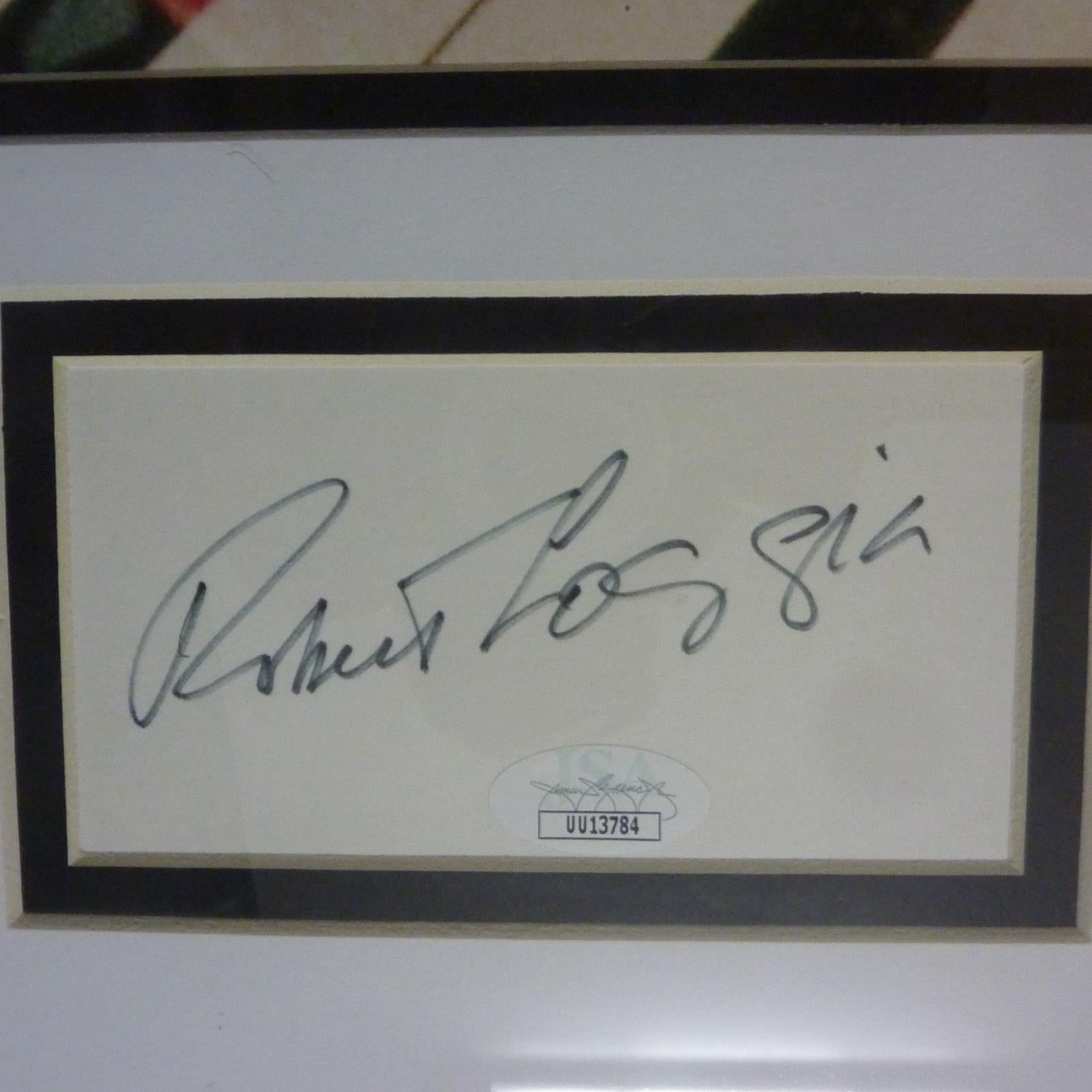 Tom Hanks And Robert Loggia Autographed Big Movie Poster Playing Piano Deluxe Framed Piece - JSA