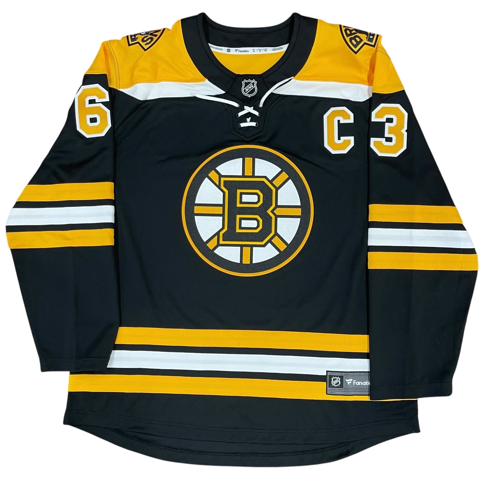 Autographed Brad Marchand Boston Bruins (Black #63) Authentic Breakaway Home Jersey