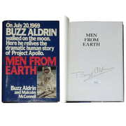 Autographed Buzz Aldrin NASA "Men From Earth" Book