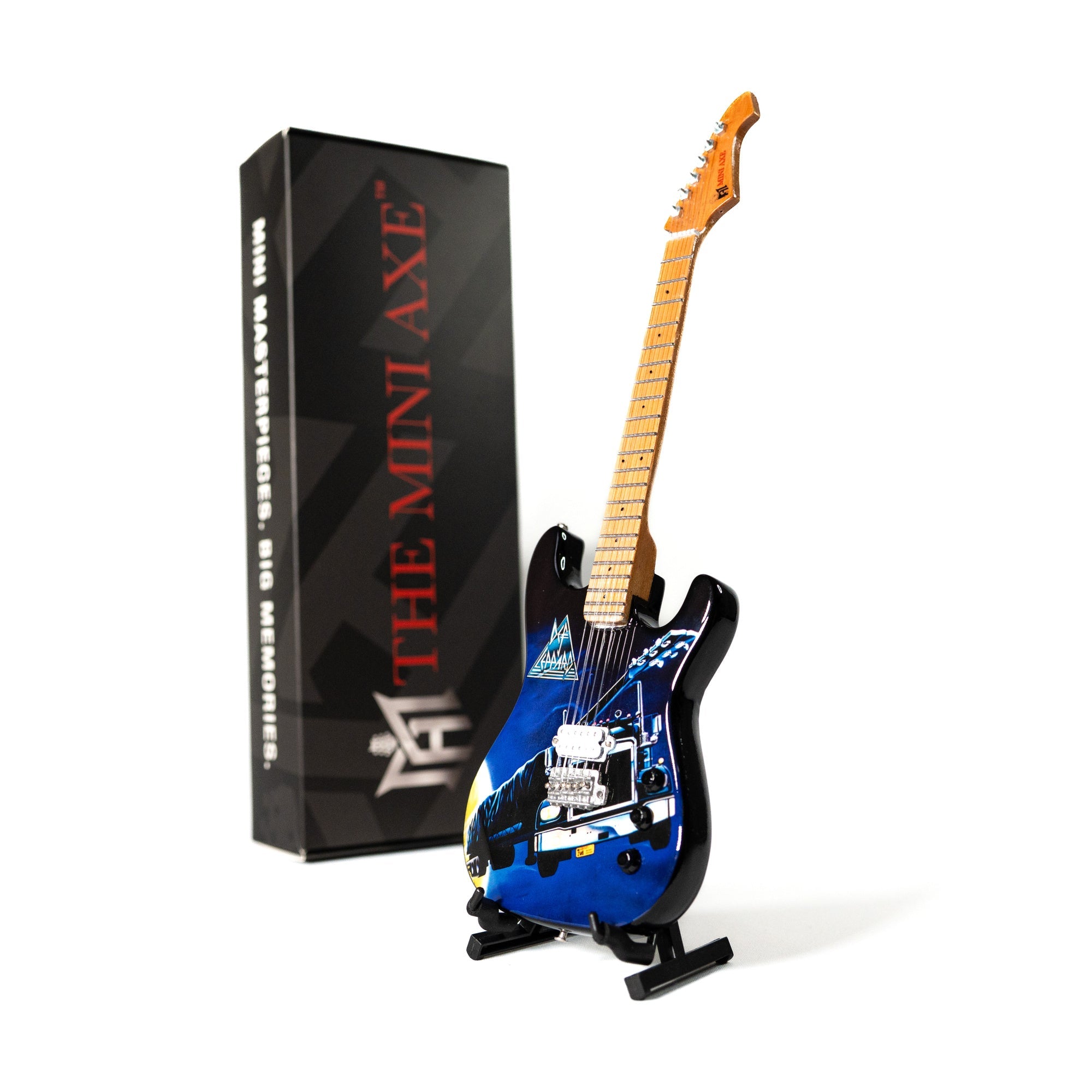 Def Leppard’s “On Through the Night” Mini Axe Miniature Guitar