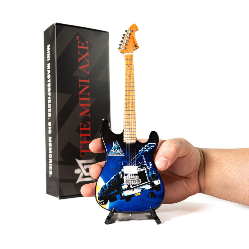Def Leppard’s “On Through the Night” Mini Axe Miniature Guitar