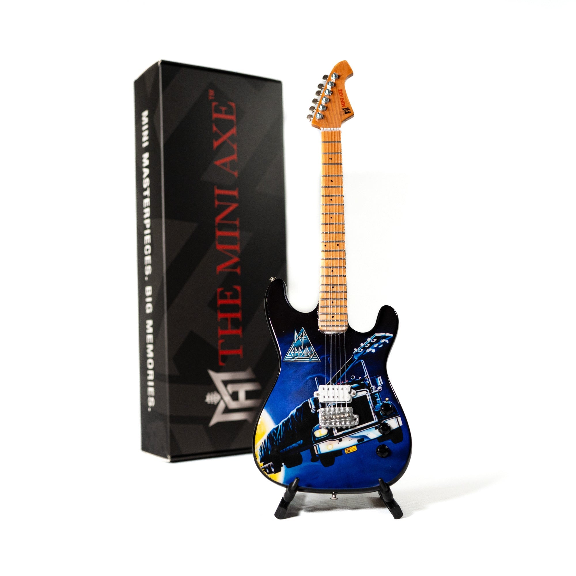 Def Leppard’s “On Through the Night” Mini Axe Miniature Guitar