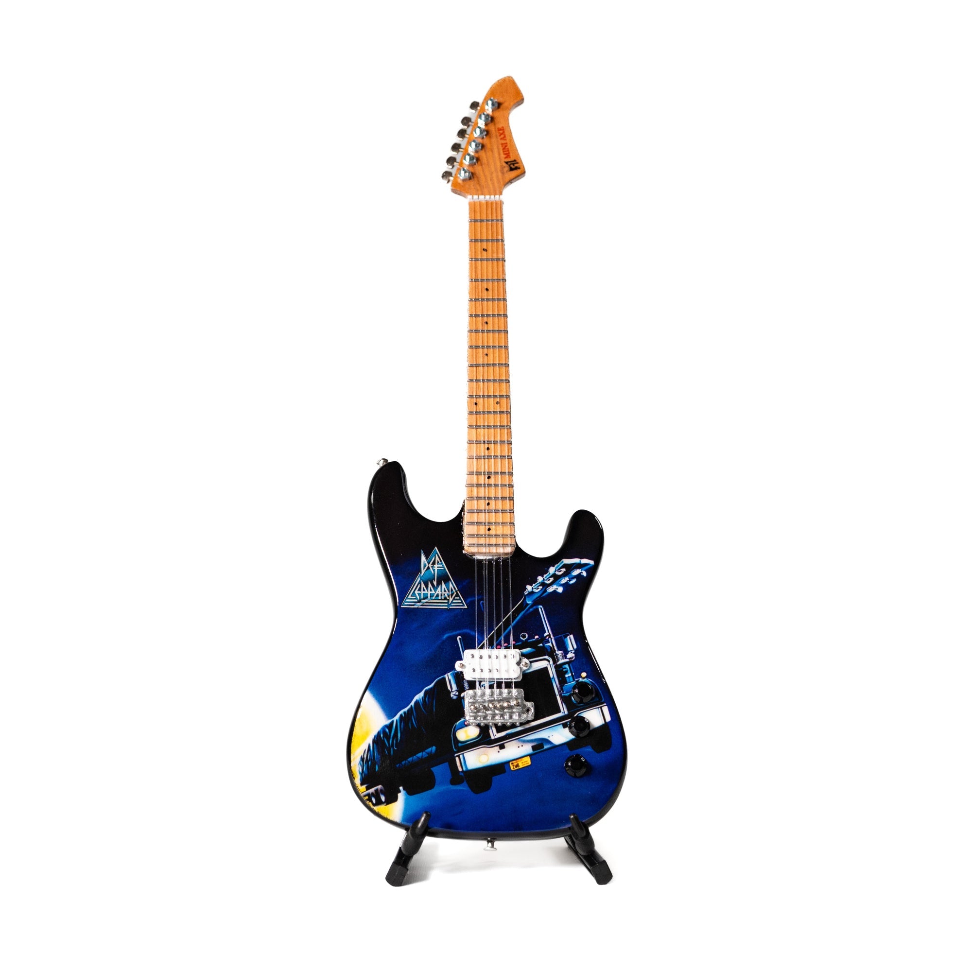 Def Leppard’s “On Through the Night” Mini Axe Miniature Guitar