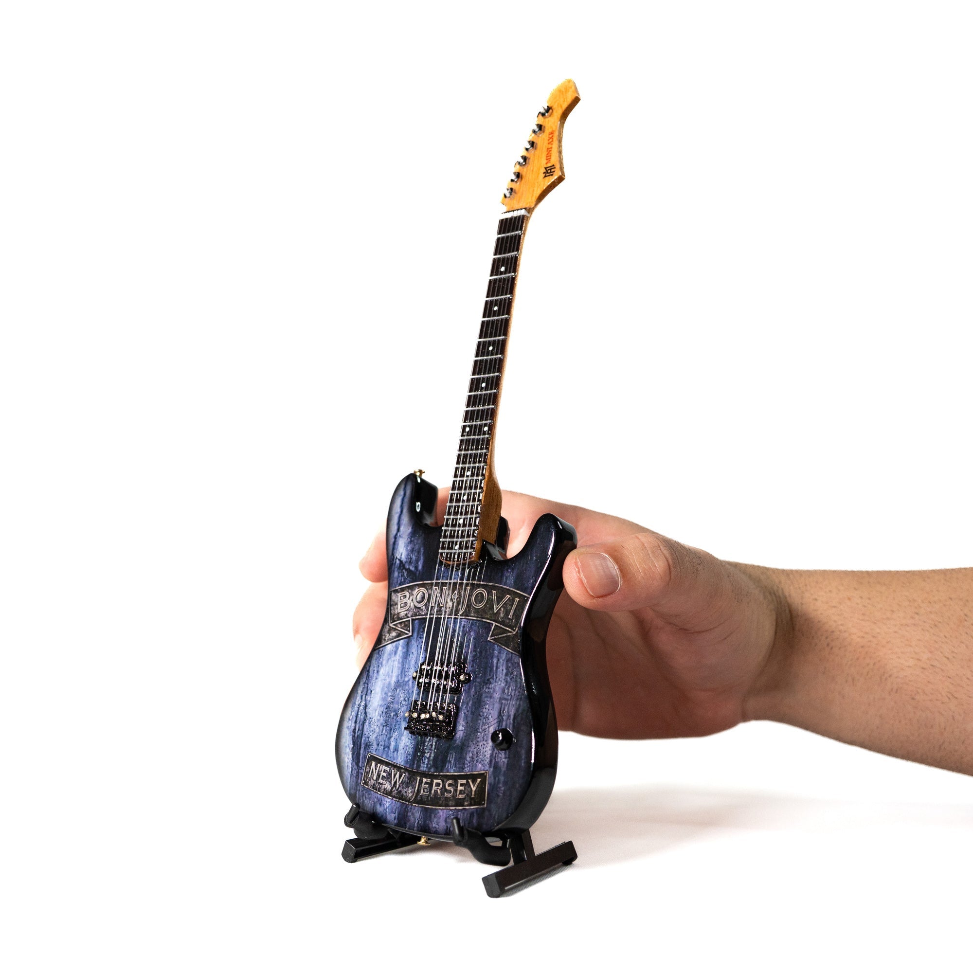 Bon Jovi New Jersey Mini Axe Miniature Guitar