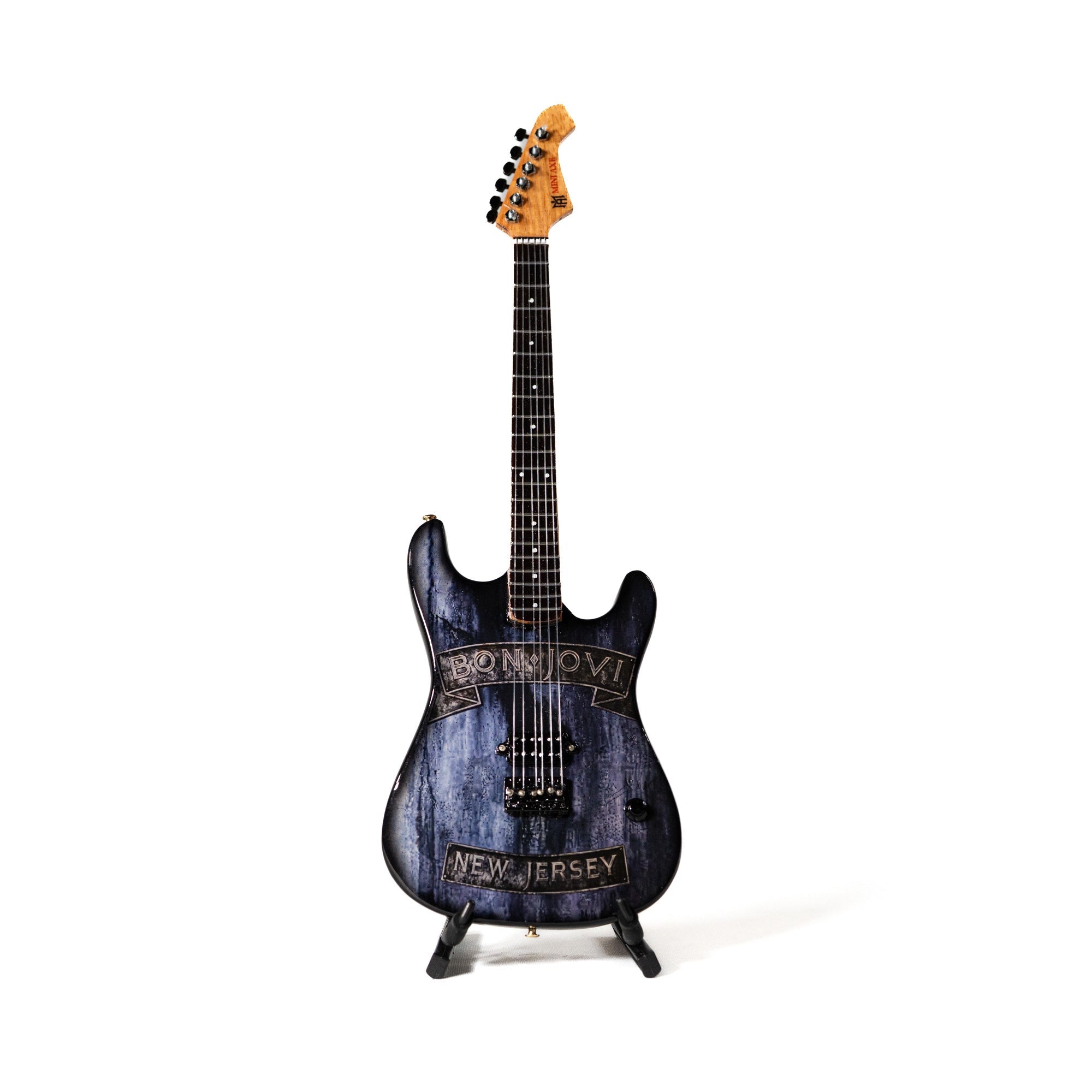 Bon Jovi New Jersey Mini Axe Miniature Guitar